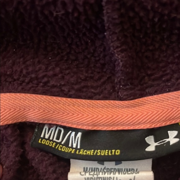Under Armour Maroon Hoodie - Picture 5 of 5